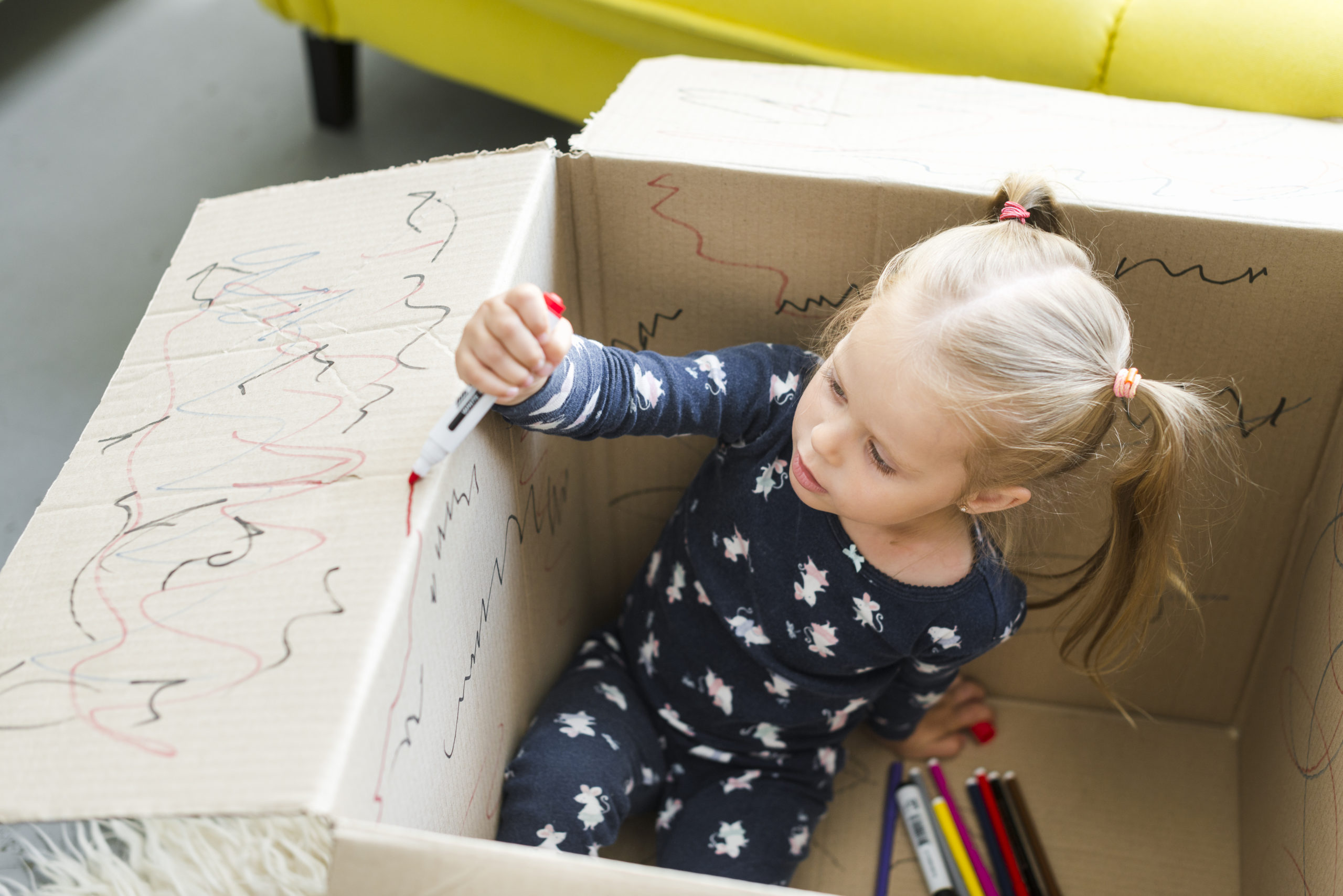 Cardboard Boxes are Calming